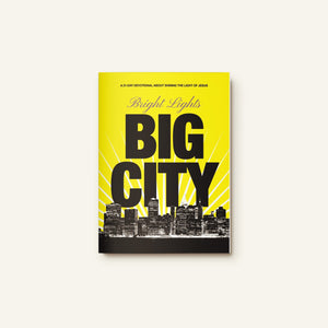 Bright Lights, Big City: A 21-Day Devotional About Shining the Light of Jesus (Ages 11-14)