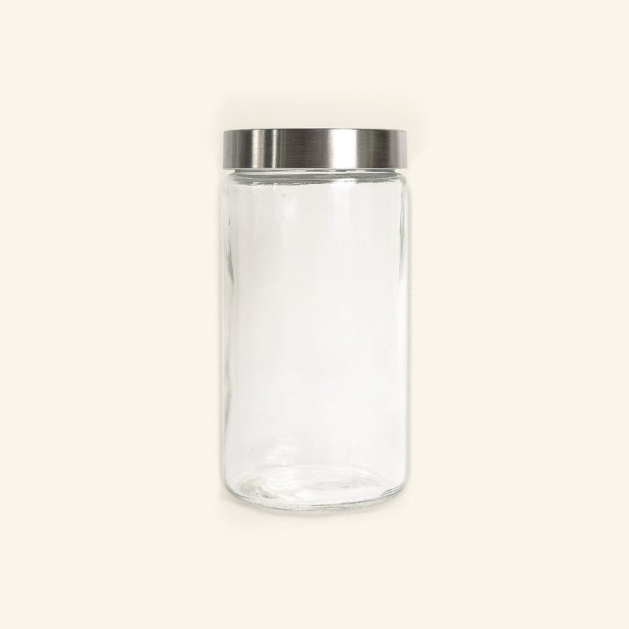 Glass Marble Canister