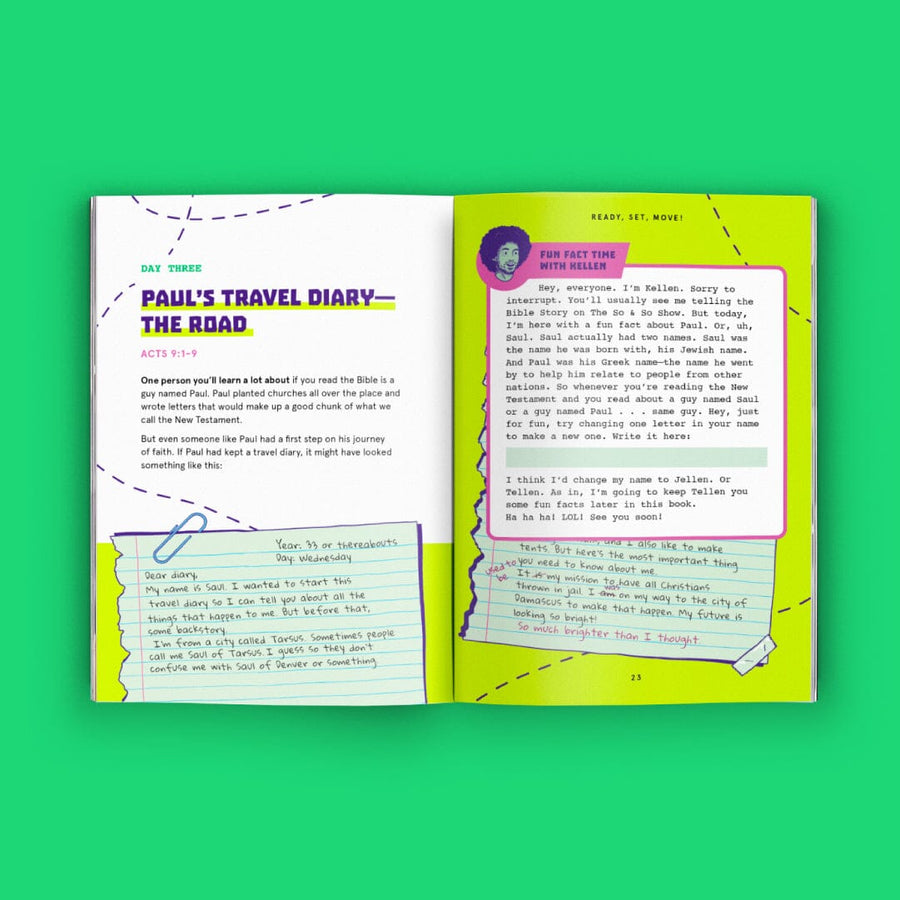 Ready, Set, Move! A Kid's Devotional on the Journey of Faith | 30-Day Devotional (Ages 7-12)