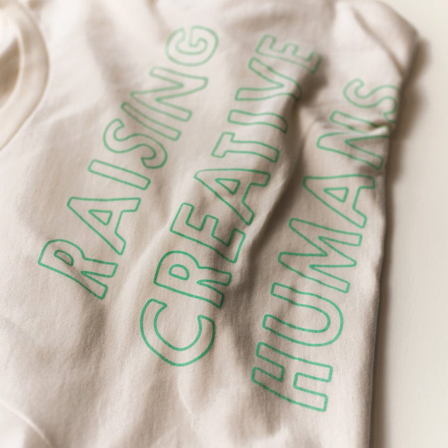 Raising Creative Humans Outline Long Sleeve T-Shirt