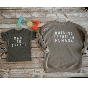 Raising Creative Humans Sweatshirt