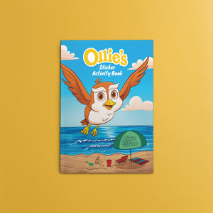 Ollie's Make Waves Sticker Activity Book (Ages 2-6)