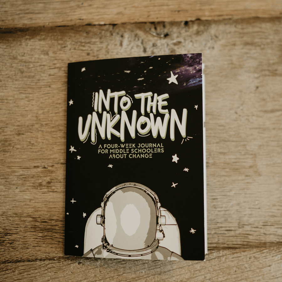 Into the Unknown: A Journal About Change | 4-week Devotional (Ages 11-14)